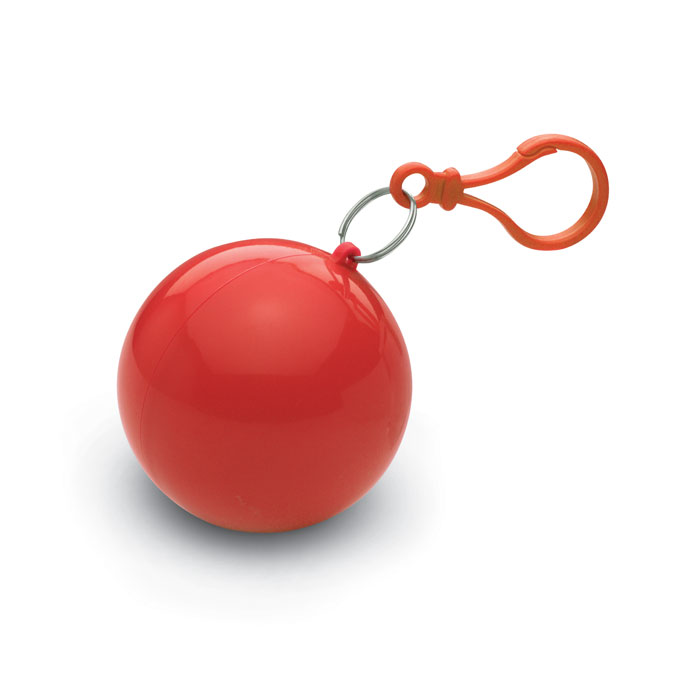 Nimbus esőponcsó gömb tokban - piros<br><small>MI-MO7421-05</small>