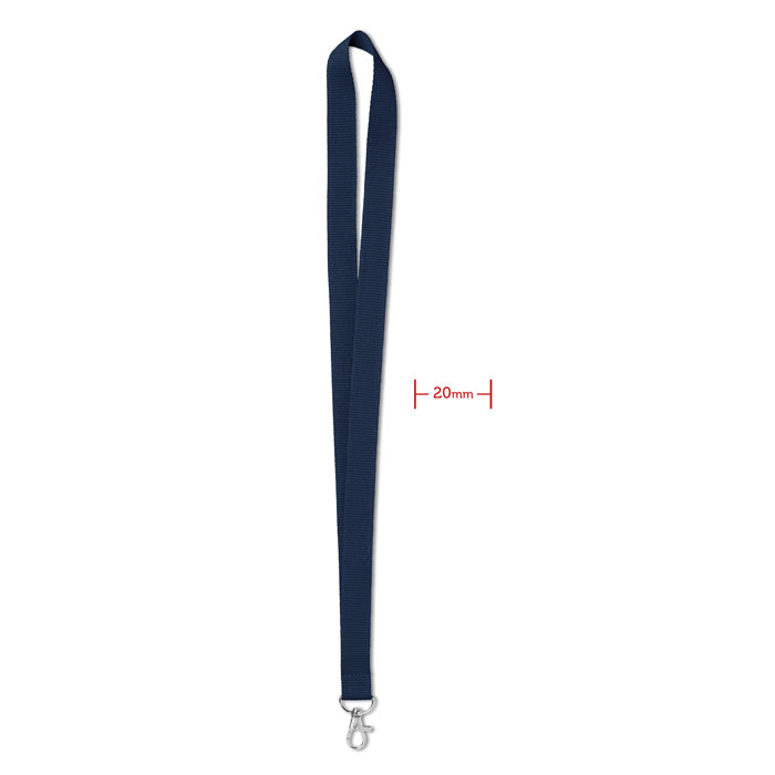 Simple lany nyakpánt, 20 mm - kék<br><small>MI-MO9058-04</small>