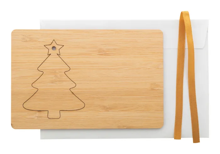 BooCard karácsonyi kártya, karácsonyfa