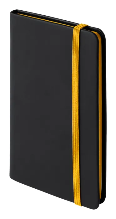 Clibend jegyzetfüzet - sárga, fekete<br><small>AN-AP781148-02</small>