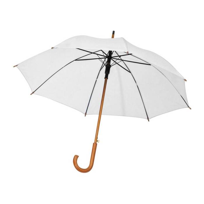 Hasselt RPET automata esernyő - Fehér<br><small>EA-243606</small>