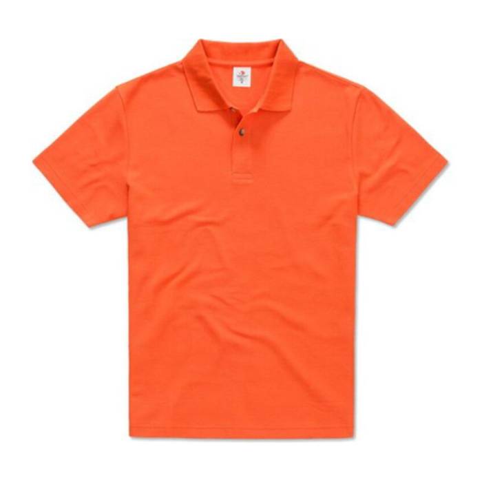 POLO BASIC, MEN - Brilliant Orange<br><small>EA-H388010</small>