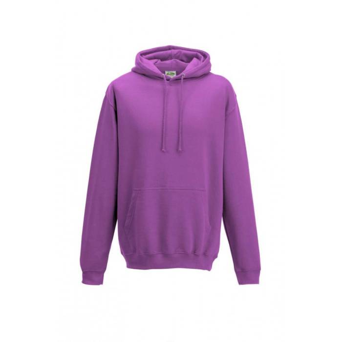 AWDIS kapucnis pulóver, kevertszálas, Pinky Purple, S