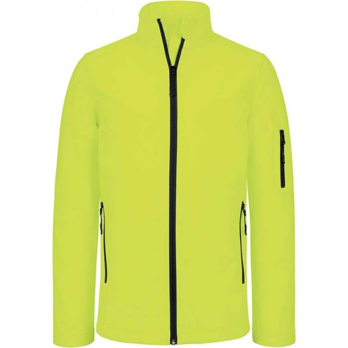 Kariban női softshell dzseki, Fluorescent Yellow, 2XL