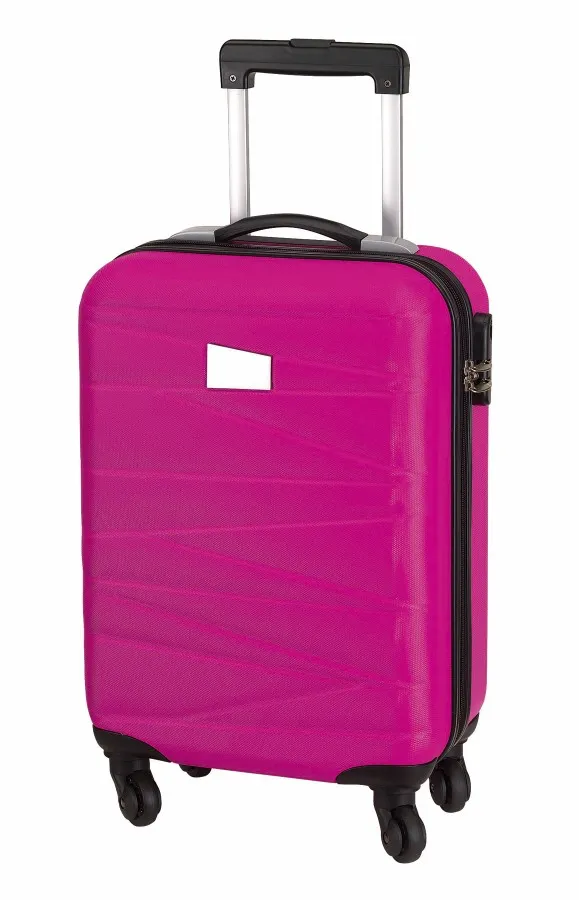 PADUA gurulós utazó bőrönd - rózsaszín<br><small>IN-56-0204465</small>