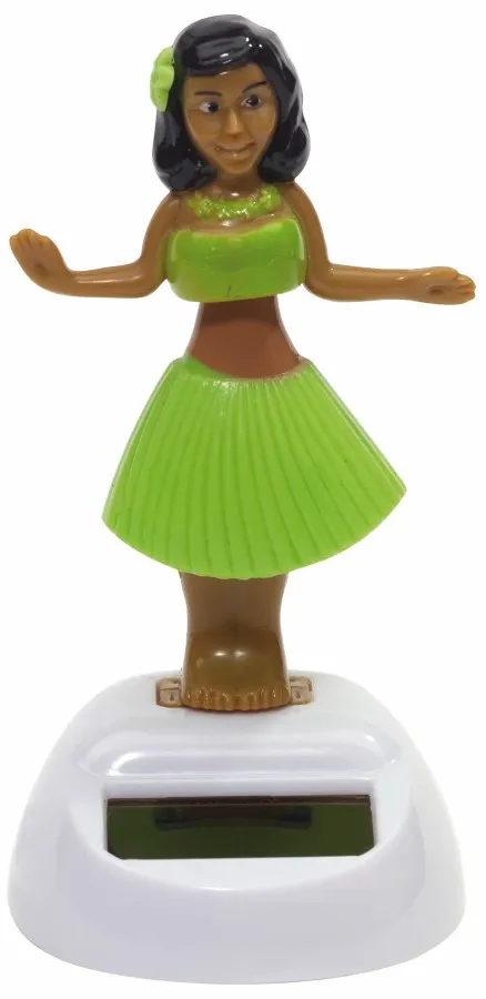 HULA napelemes táncoló figura - zöld<br><small>IN-56-0410205</small>