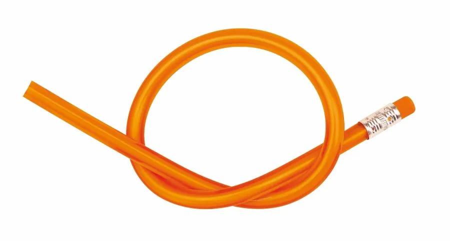 AGILE rugalmas ceruza radírral - narancssárga<br><small>IN-56-1102310</small>