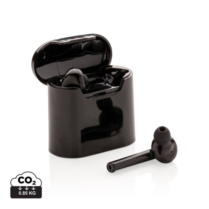 Liberty vezeték nélküli fülhallgató töltő tokban - fekete<br><small>XI-P329.011</small>
