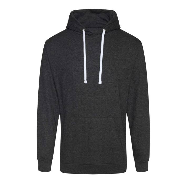 HEATHER HOODIE - Black Heather, #2E2A29<br><small>UT-awjh008blh-s</small>