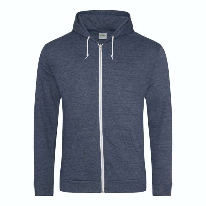 HEATHER ZOODIE - Navy Heather, #434865<br><small>UT-awjh058nvh-s</small>