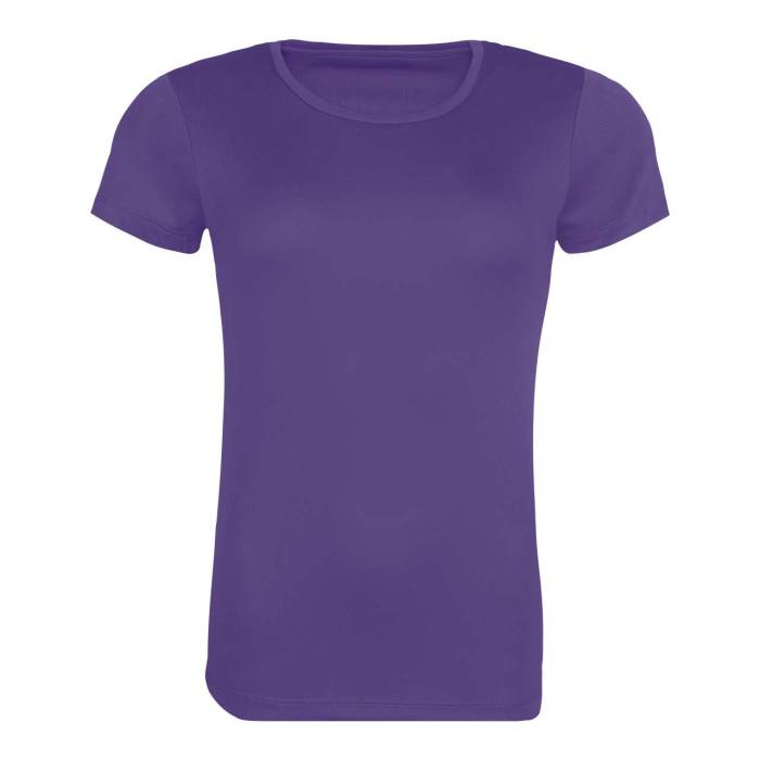 WOMEN`S RECYCLED COOL T - Purple, #582C83<br><small>UT-jc205pu-m</small>