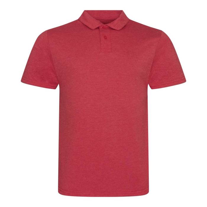 TRI-BLEND POLO - Heather Red, #EB0948<br><small>UT-jp001hre-m</small>
