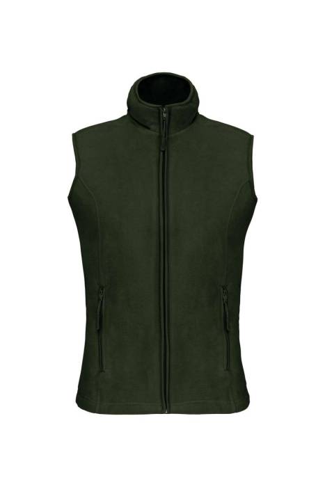 MELODIE - LADIES` MICROFLEECE GILET - Forest Green, #1F362A<br><small>UT-ka906fo-m</small>