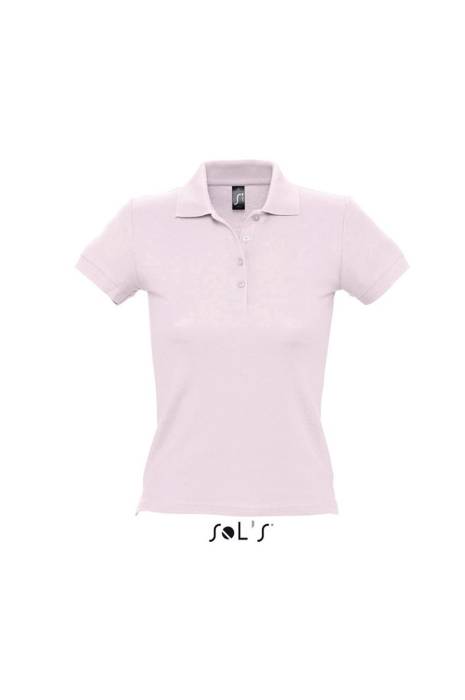 SOL`S PEOPLE - WOMEN`S POLO SHIRT - Pale Pink, #FCE7EB<br><small>UT-so11310pp-l</small>