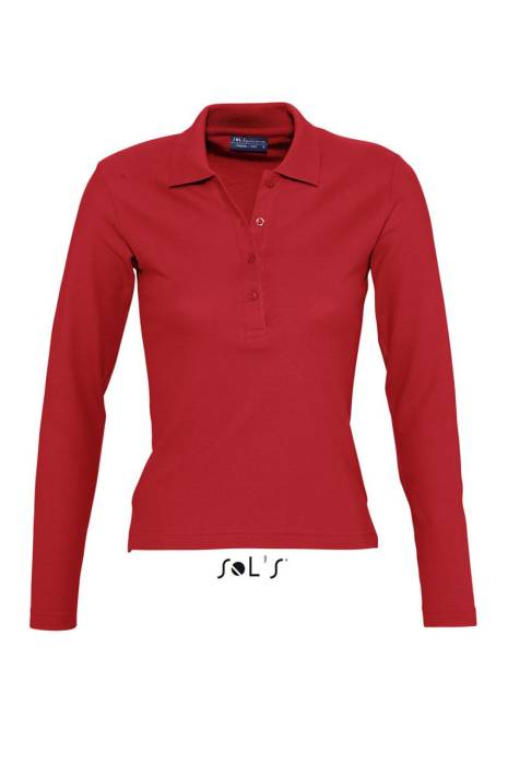 SOL`S PODIUM - WOMEN`S POLO SHIRT - Red, #BB0020<br><small>UT-so11317re-xl</small>