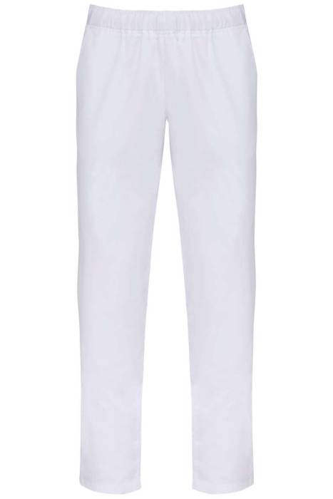 UNISEX COTTON TROUSERS - White, #ECECFC<br><small>UT-wk704wh-s</small>